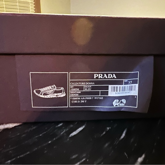 Calzature Donna Denim Bleu size 37 - Picture 3 of 4